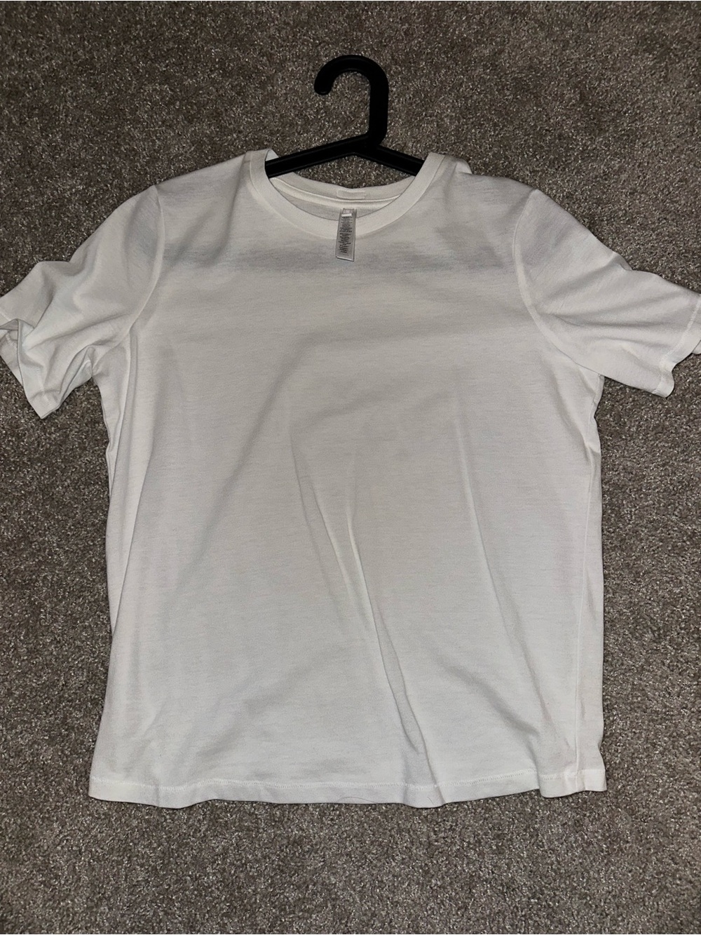 SKIMS oversized white tee